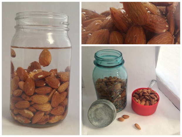 homemade almond milk