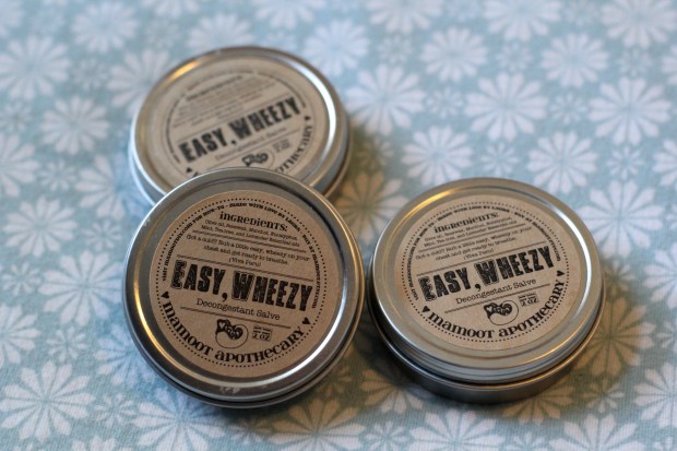 Easy, Wheezy! Decongestant Salve - MamootDIY.com